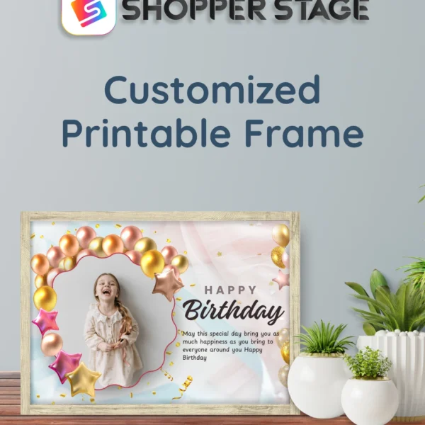 Colorful Kids Birthday Frame