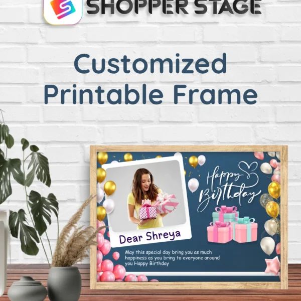 Personalized Birthday Frame Template