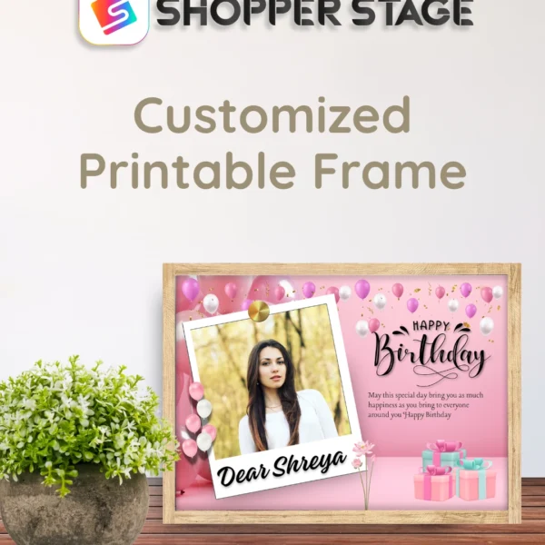Personalized Birthday Photo Frame