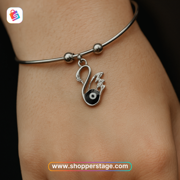 Peacock Shape Evil Eye Bracelet